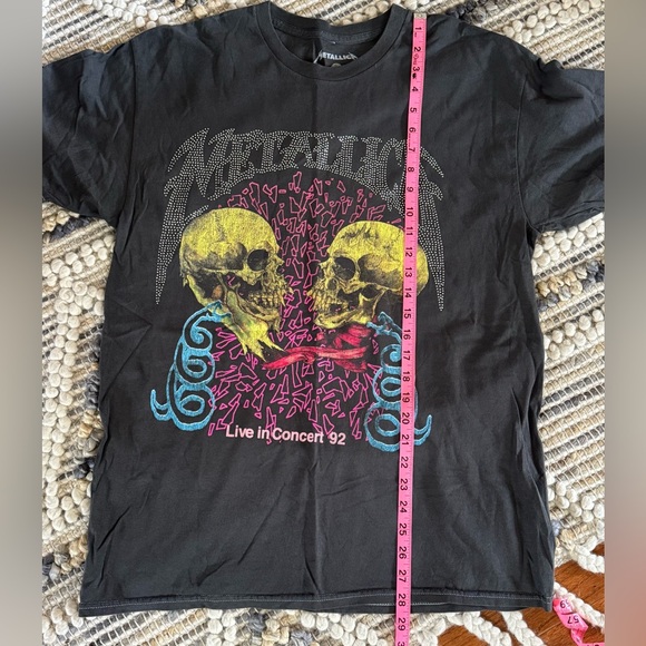 Metallica Rhinestone Tee - Picture 5 of 6